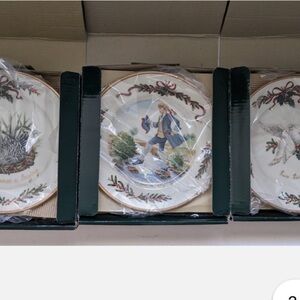 Brand new 12 Days of Christmas Plates.